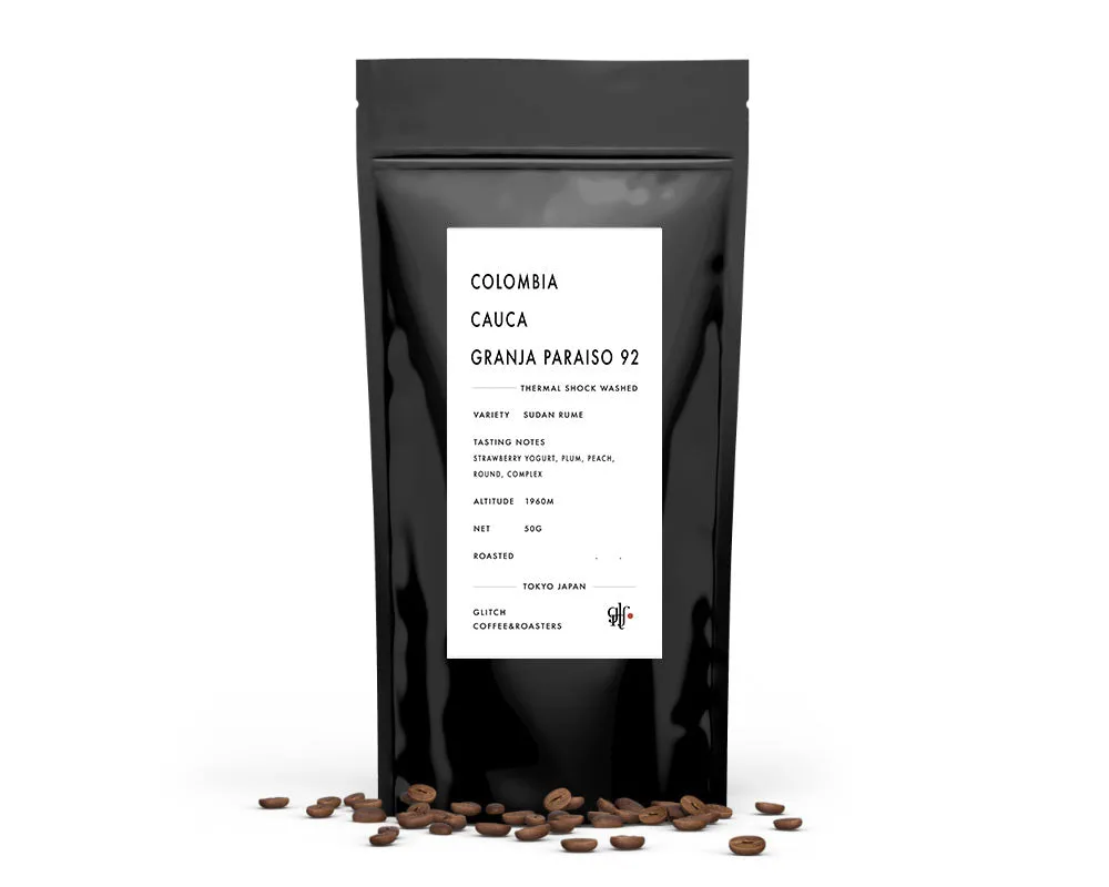 Cauca Granja Paraiso 92 “Sudan Rume” — as sold by Glitch Coffee