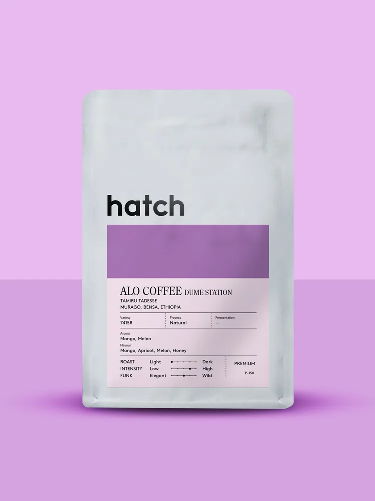 Alo Coffee Dume Station Natural — as sold by Hatch Coffee