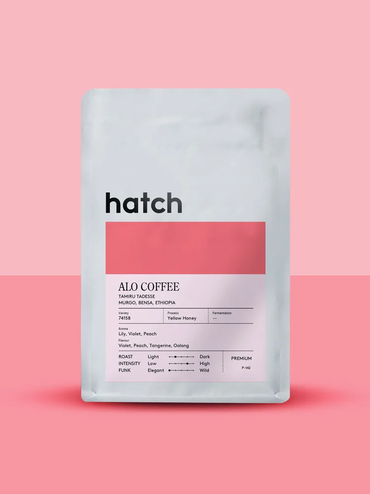 Alo Coffee Murgo Yellow Honey — as sold by Hatch Coffee