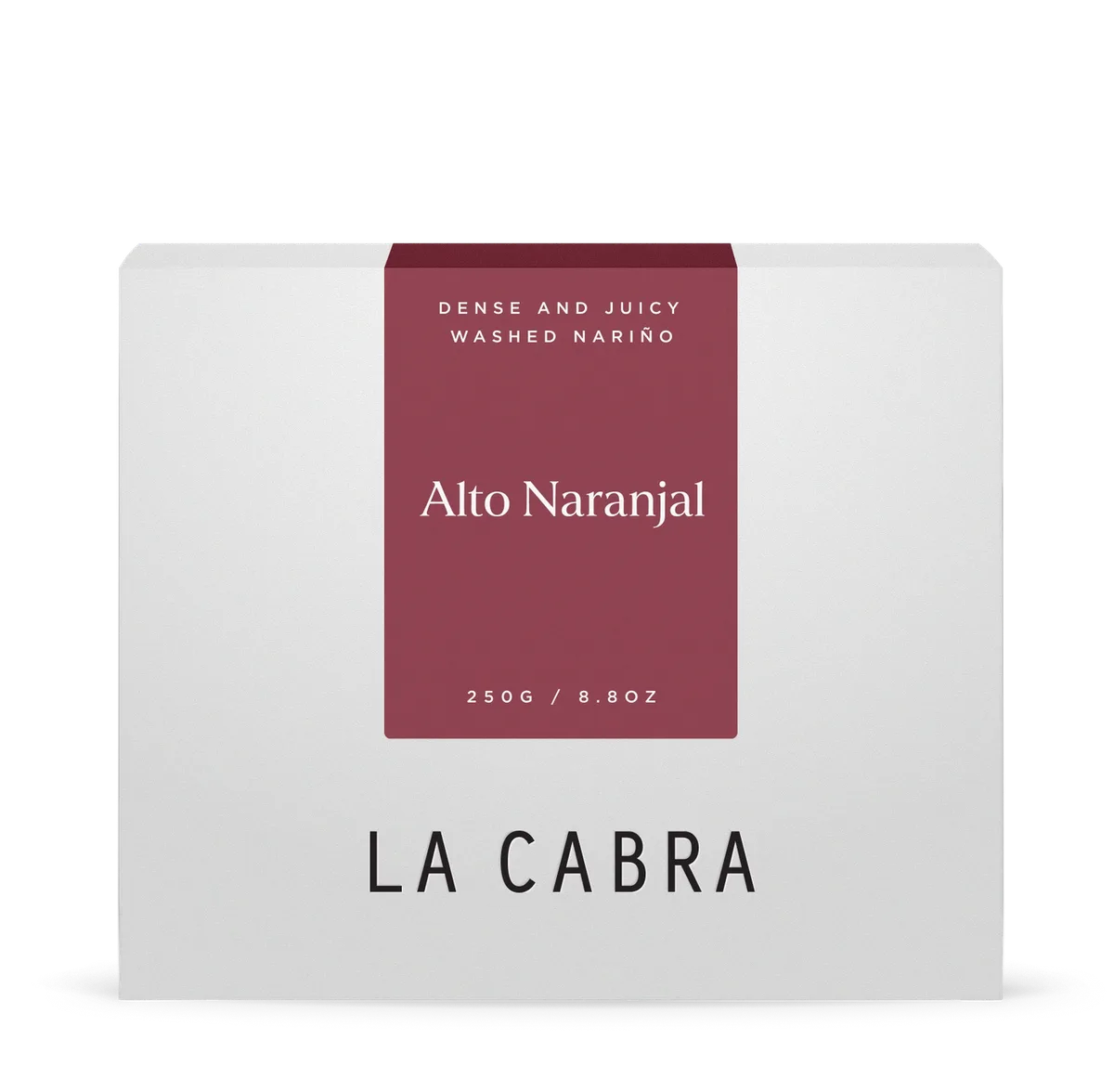 Alto Naranjal — as sold by La Cabra