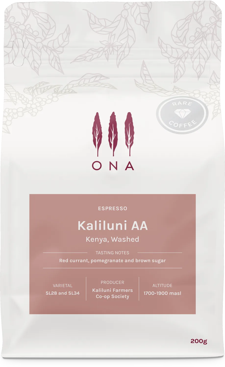 Kaliluni AA — as sold by ONA Coffee