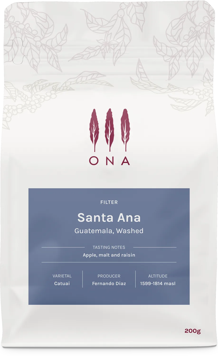 Santa Ana — as sold by ONA Coffee