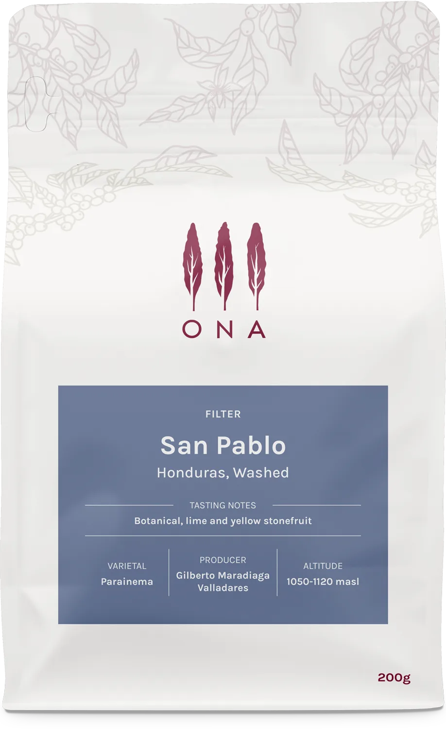 San Pablo — as sold by ONA Coffee