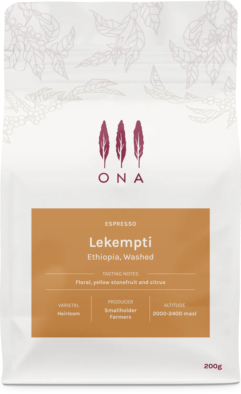 Lekempti — as sold by ONA Coffee