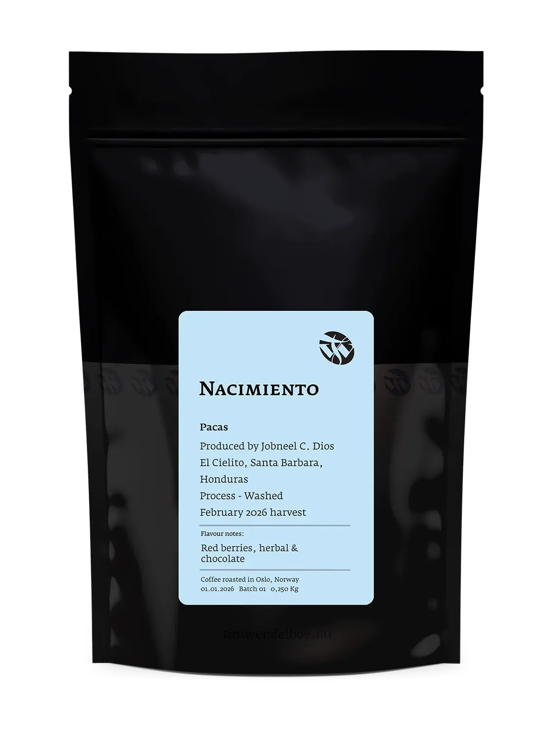 Nacimiento Pacas — as sold by Tim Wendelboe